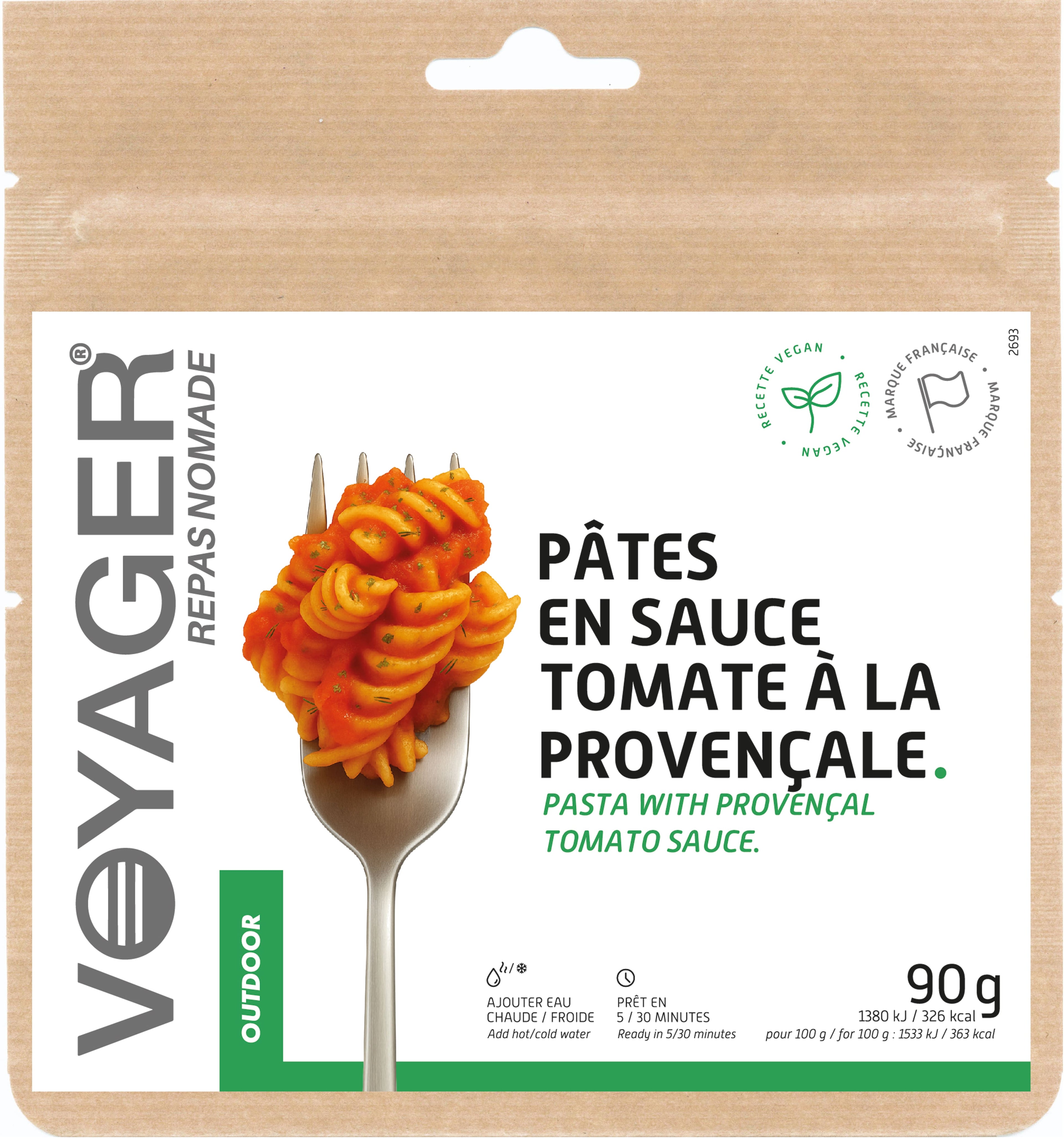 Pâtes en sauce tomate à la provençale