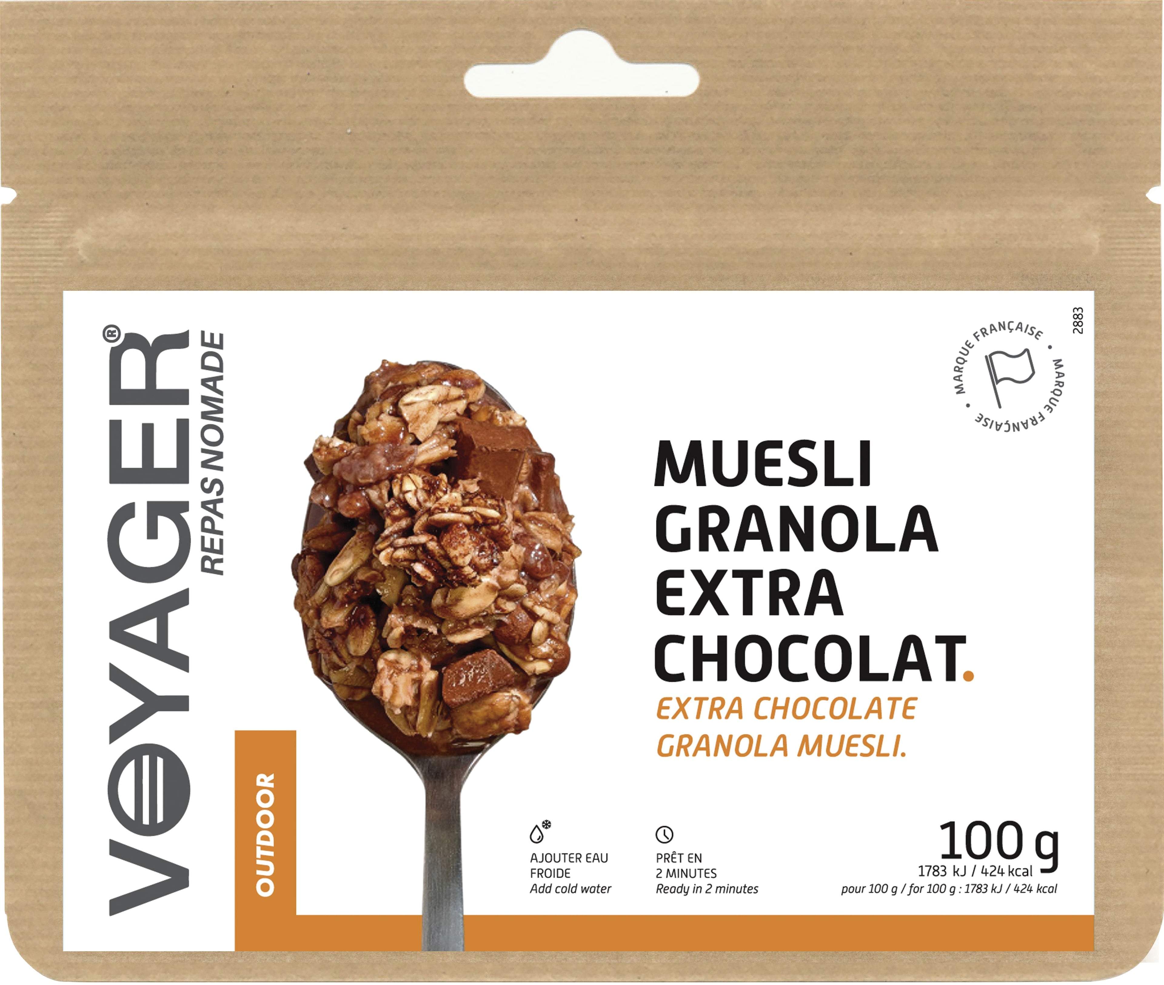 Muesli granola extra chocolat