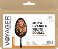 Muesli granola fruits rouges
